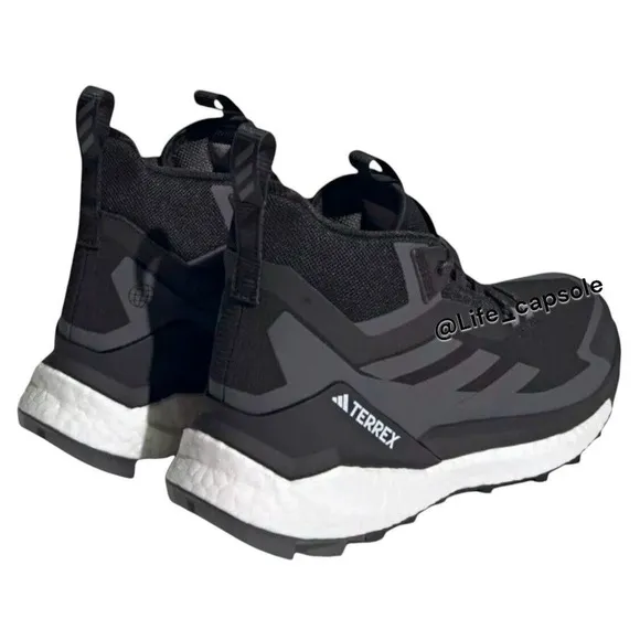Size 7 Adidas Black TERREX Free Hiker GORE-TEX 2.0 Hiking Shoes Women's New