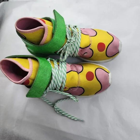 Size 8 - Adidas JS Tubular Yellow Sneakers Shoes Men Jeremy Scott Colorful