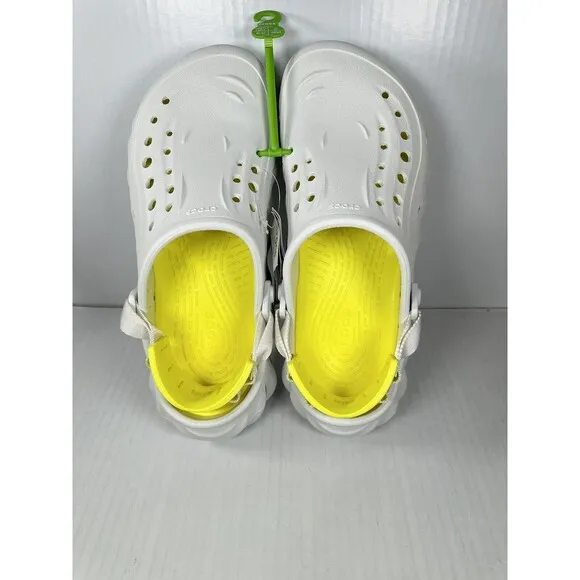 Size 9 Crocs Echo Clog Moonlight Men Slip On Casual LifeStlye Sandal 207937-1NK