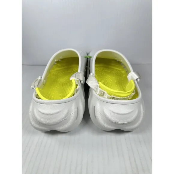Size 9 Crocs Echo Clog Moonlight Men Slip On Casual LifeStlye Sandal 207937-1NK