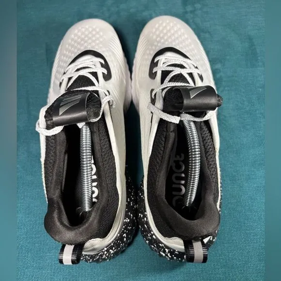 Size 10 - Men’s Adidas Alphabounce 1 white and black shoes