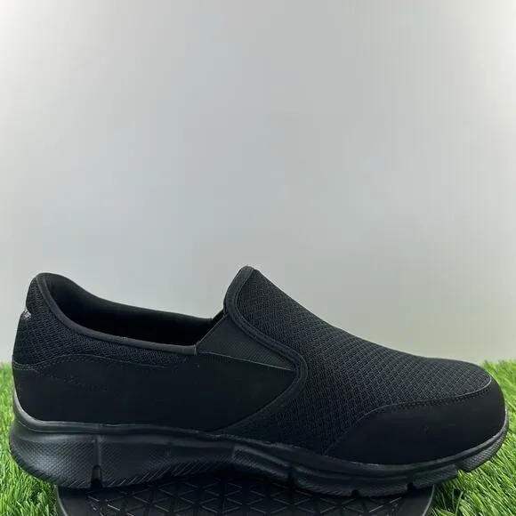 Skechers Equalizer Persistent Men Size 13 Extra Wide Black Comfort Shoes 51361EW