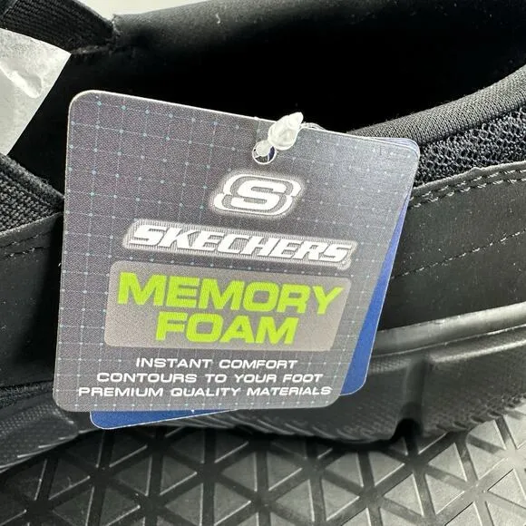 Skechers Equalizer Persistent Men Size 13 Extra Wide Black Comfort Shoes 51361EW