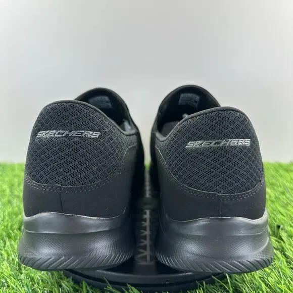 Skechers Equalizer Persistent Men Size 13 Extra Wide Black Comfort Shoes 51361EW