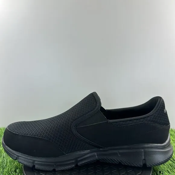 Skechers Equalizer Persistent Men Size 13 Extra Wide Black Comfort Shoes 51361EW