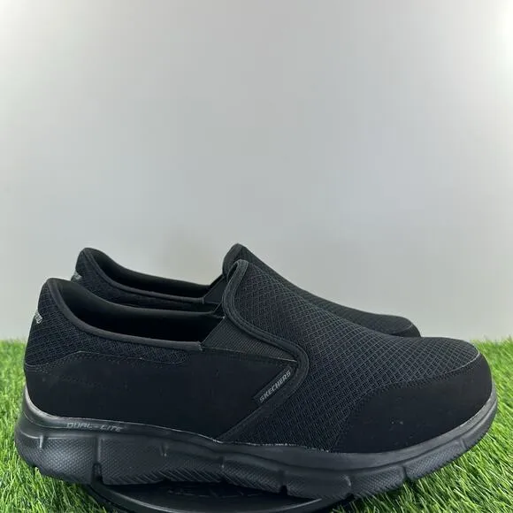 Skechers Equalizer Persistent Men Size 13 Extra Wide Black Comfort Shoes 51361EW