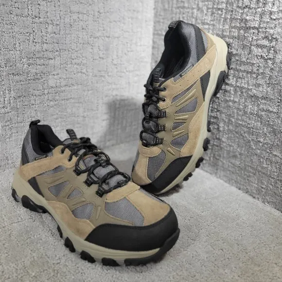 Skechers Selmen-Enago Men's Size 11.5 US Tan Suede Outdoor Hiking Shoes 66275EWW