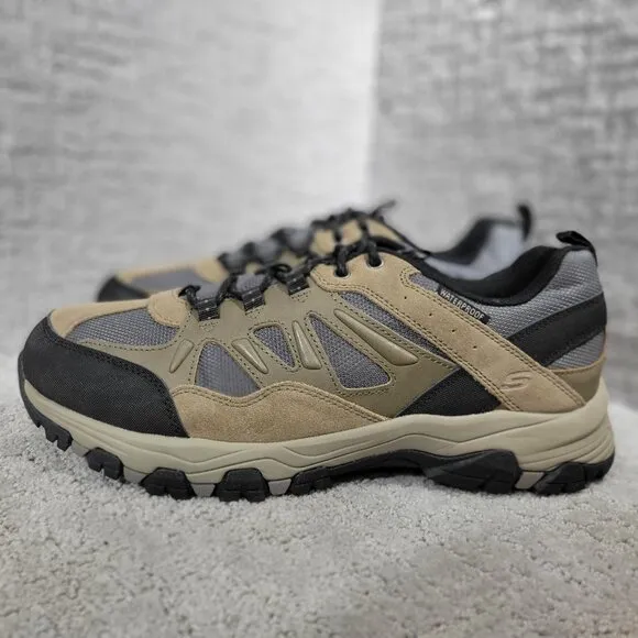 Skechers Selmen-Enago Men's Size 11.5 US Tan Suede Outdoor Hiking Shoes 66275EWW
