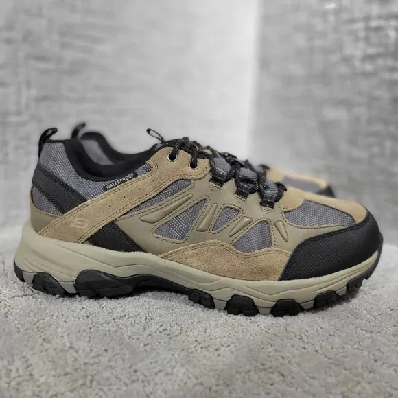Skechers Selmen-Enago Men's Size 11.5 US Tan Suede Outdoor Hiking Shoes 66275EWW