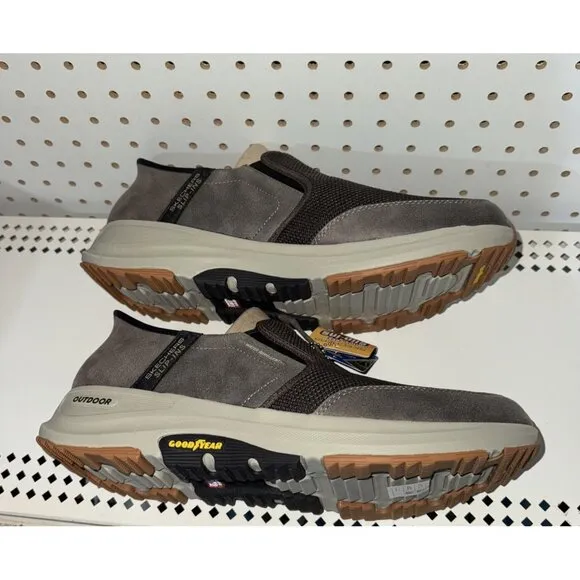Skechers Slip-Ins Go Walk Outdoor Andes II Mens Athletic Slip On Shoes Size 12