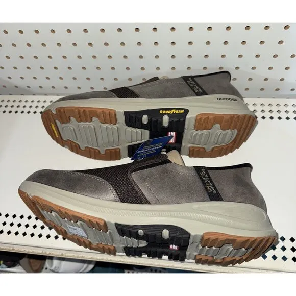 Skechers Slip-Ins Go Walk Outdoor Andes II Mens Athletic Slip On Shoes Size 12