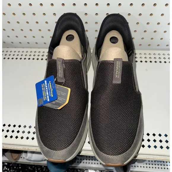 Skechers Slip-Ins Go Walk Outdoor Andes II Mens Athletic Slip On Shoes Size 12