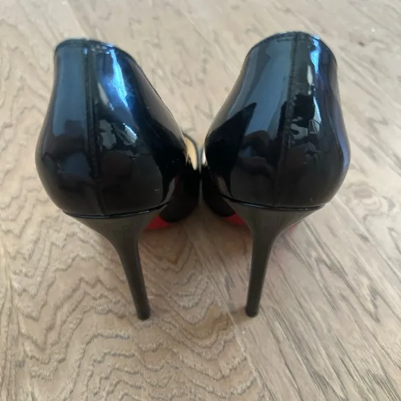 So Kate 120mm Pump Patent Calf Leather Christian Louboutin Black Stiletto Heels