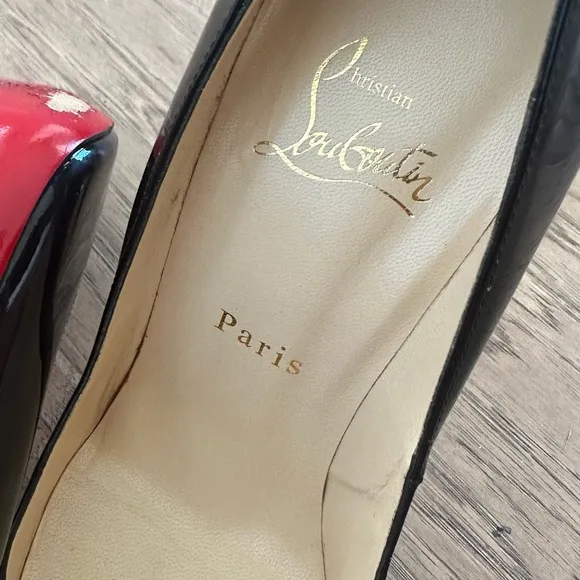 So Kate 120mm Pump Patent Calf Leather Christian Louboutin Black Stiletto Heels