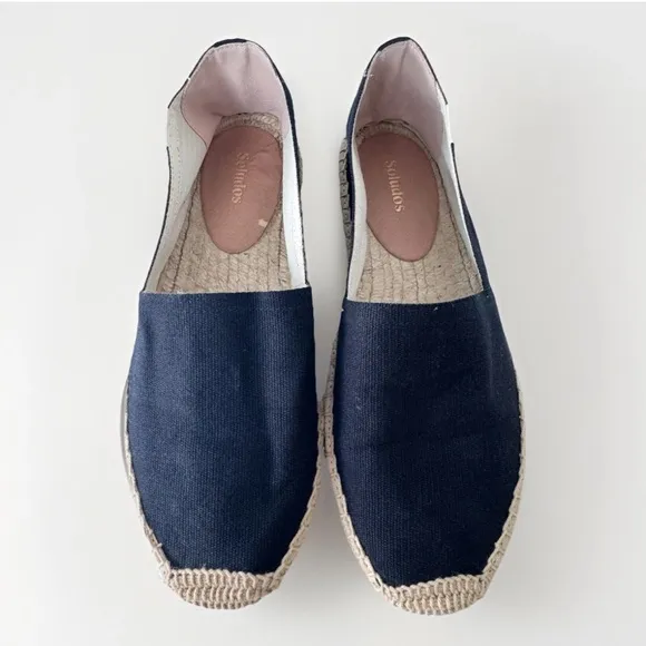 Soludos Black The Original Dali Espadrilles Flats Shoes Women’s Size 9