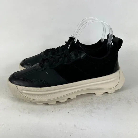 Sorel Ona 503 Sneakers Women's 8.5 Black White Lace Up Running athletic Shoes