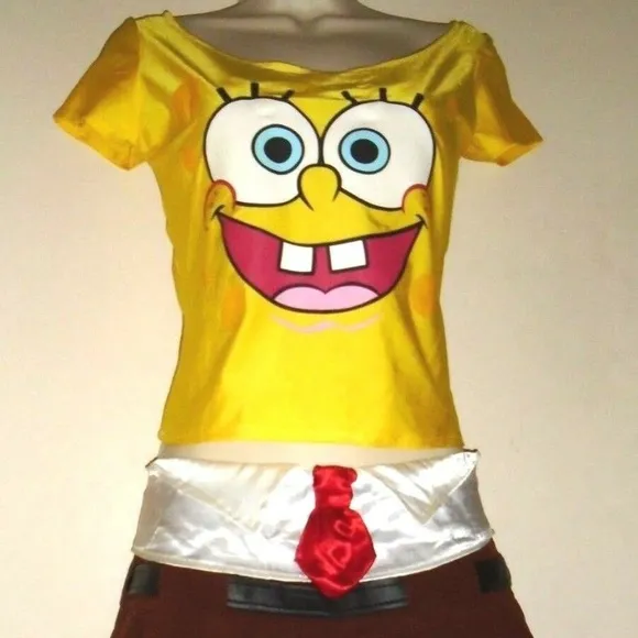 Spongebob Squarepants Halloween Skirt Top Set