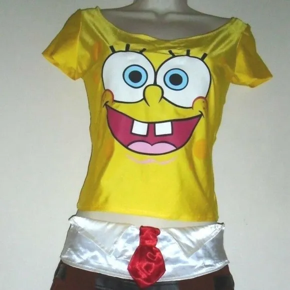 Spongebob Squarepants Halloween Skirt Top Set