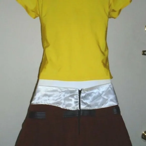 Spongebob Squarepants Halloween Skirt Top Set