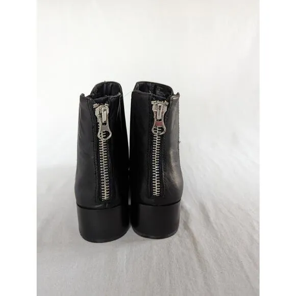 Steve Madden Size 8.5 Boots Chelsea Leather Office Party Concert School Fall