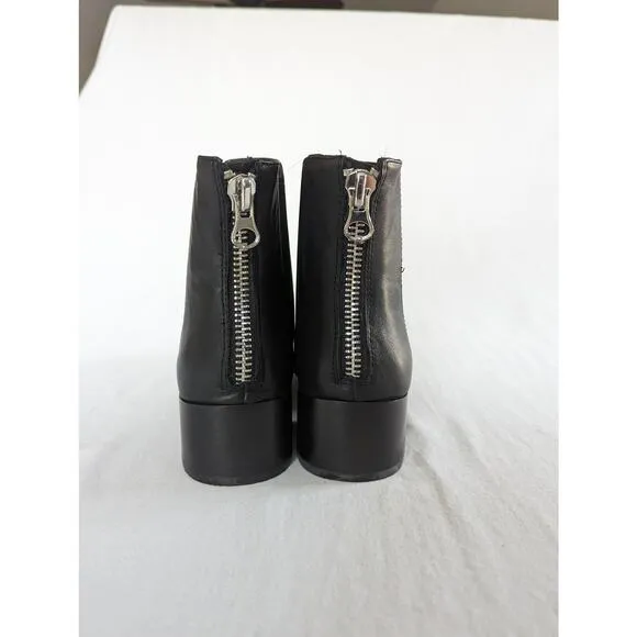 Steve Madden Size 8.5 Boots Chelsea Leather Office Party Concert School Fall