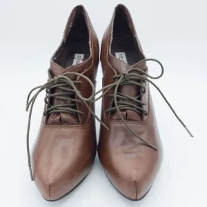 Steve Madden Vulture Leather Heels 11M Laced Oxford