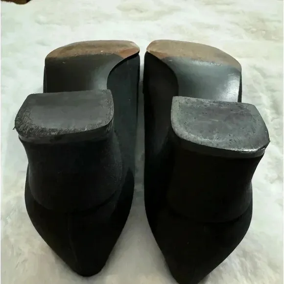 Stuart Weitzman Vintage Bow Rhinestone Heels 80’s 7 1/2 Holiday Party New Years