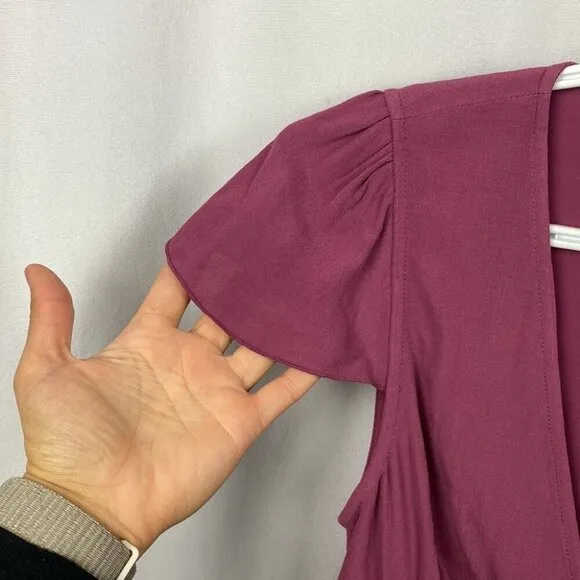 Sunday Best Rand Mauve Mini Dress - Size 2