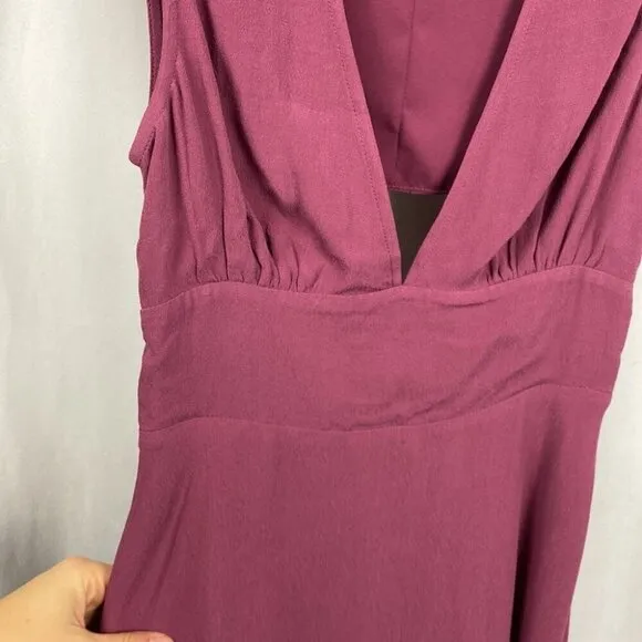 Sunday Best Rand Mauve Mini Dress - Size 2