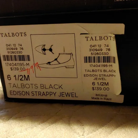 Talbots Edison Shoes NWT