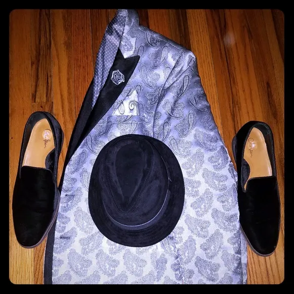 Tallia Men 46L Paisley Blazer/Sport coat