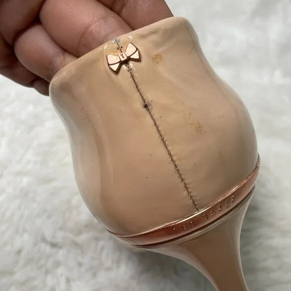 Ted Baker Women's Cream Cinderella High Heels Point Toe Pumps Size 38