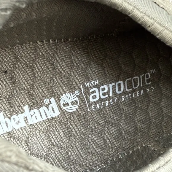 Timberland Men Beige Brooklyn Oxford Suede Sneaker shoes size 10.5