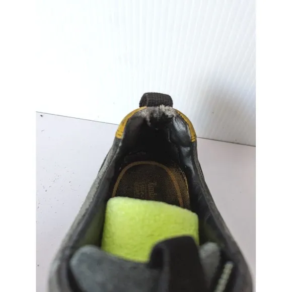 Timberland Shoes Sneakers Driving Moccasin Oxfords Gray Yellow Mens Size 11.5 M