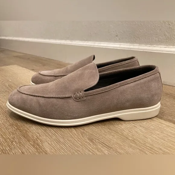 TO BOOT NEW YORK Cassidy Moc Toe Loafer Light Brown (Men) Shoes Size 9.5
