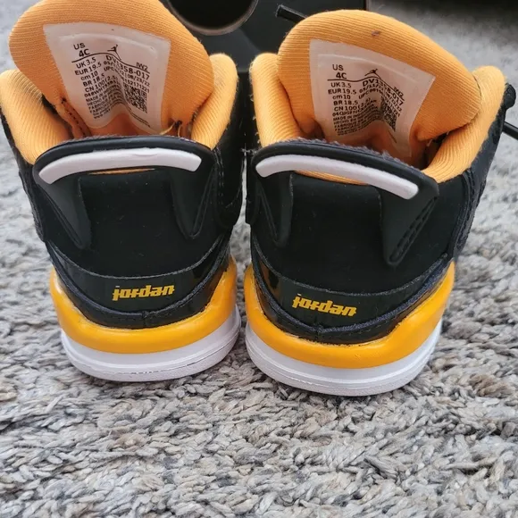 Toddler jordan dub zero td sneaker shoes 4c