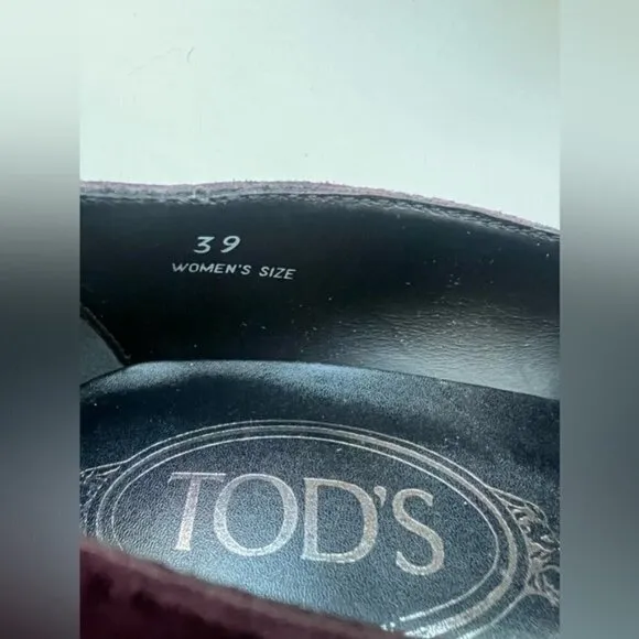Tod’s purple suede pumps ! Brand New