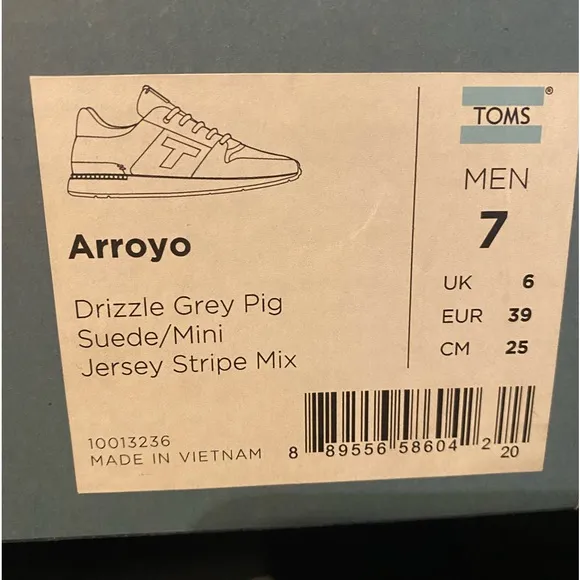 Tom’s arroyo shoes