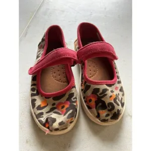 TOMS Tiny Leopard Mary Jane  Kids Girls Size 8 M Flats‎ Casual 10010657