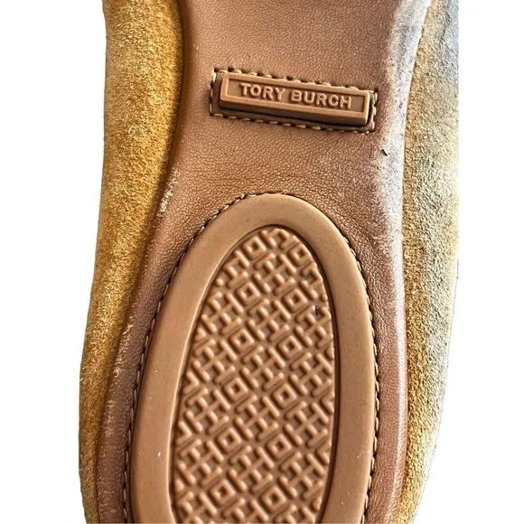 Tori Burch Minnie Travel Suede Ballet Flats size 6.5
