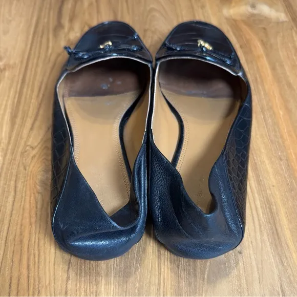 Tory Burch Loafers Women’s 10.5 Charm Loafer Matte Croco