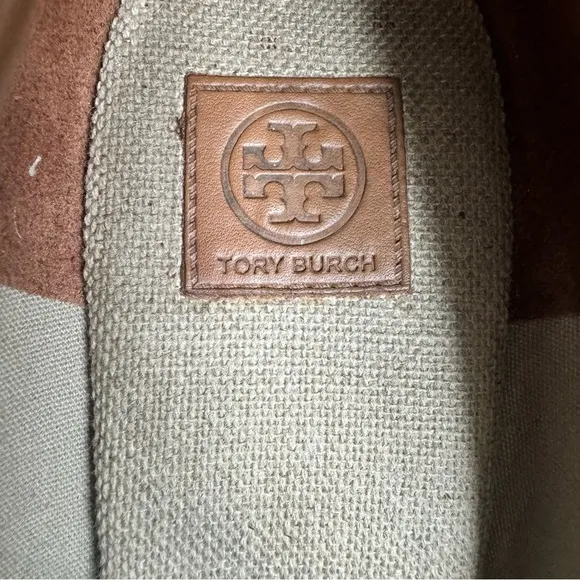 Tory Burch Majorca Espadrille Wedge Peeptoe Sandals