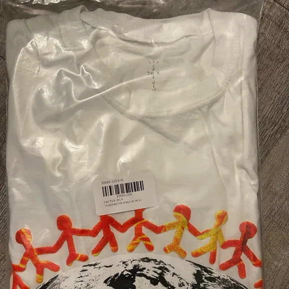 Travis Scott Cactus Jack Around the World Astroworld Tee XL