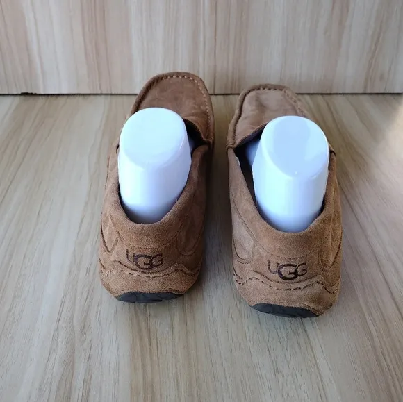 Ugg Australia 1003419 Men`s Alder Chestnut Slipper Shoes Sz 12 men EUC