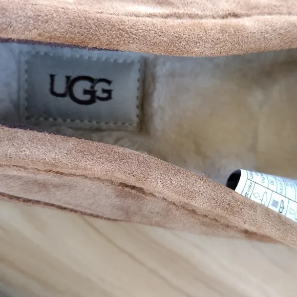 Ugg Australia 1003419 Men`s Alder Chestnut Slipper Shoes Sz 12 men EUC