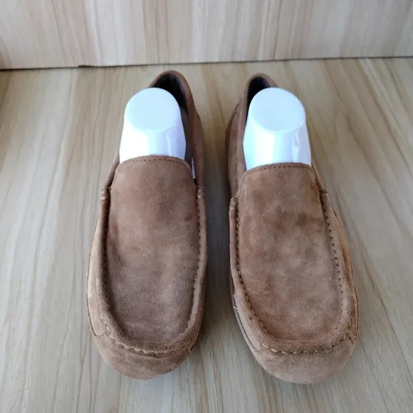 Ugg Australia 1003419 Men`s Alder Chestnut Slipper Shoes Sz 12 men EUC