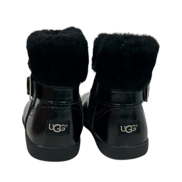 UGG Gemma Boot 1005149T Black Size 9 Casual Winter Outdoor
