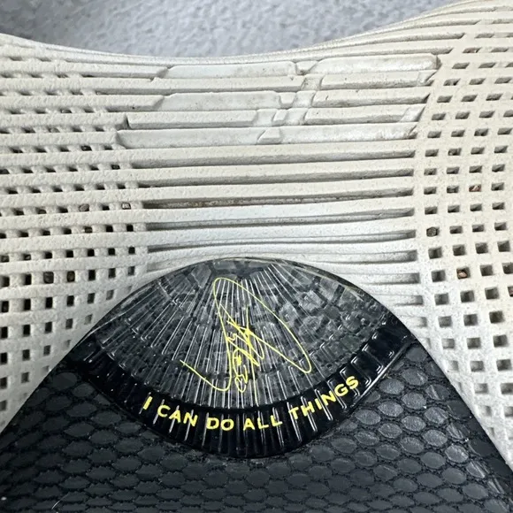 Under Armour Curry 6 Thank You Oakland Shoes Men US 9 Black Yellow 3020612-006