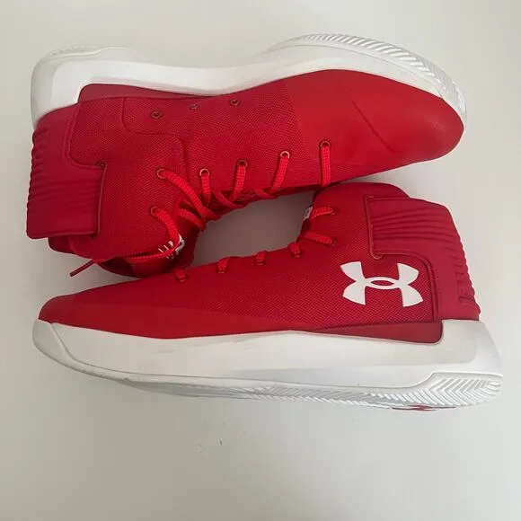 Under Armour Curry SC 3ZERO RedBasketball  Athletic Shoes Men Size 15