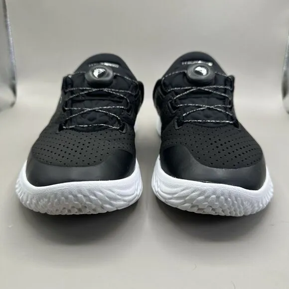 Under Armour Flow SlipSpeed Mens Size 6.5 Women Size 8US 3027057-001 Black White